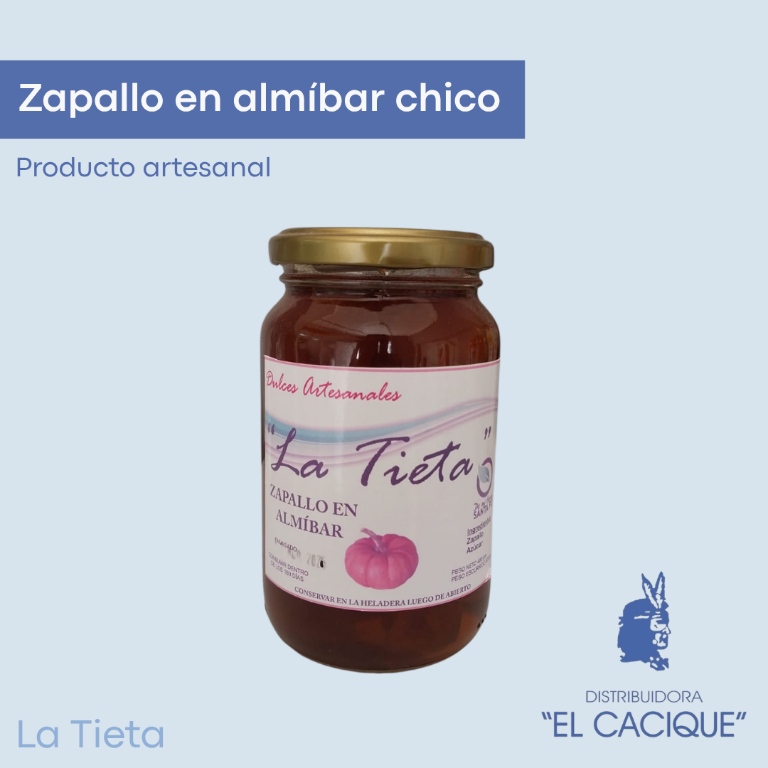 ZAPALLO EN ALMIBAR CHICO LA TIETA